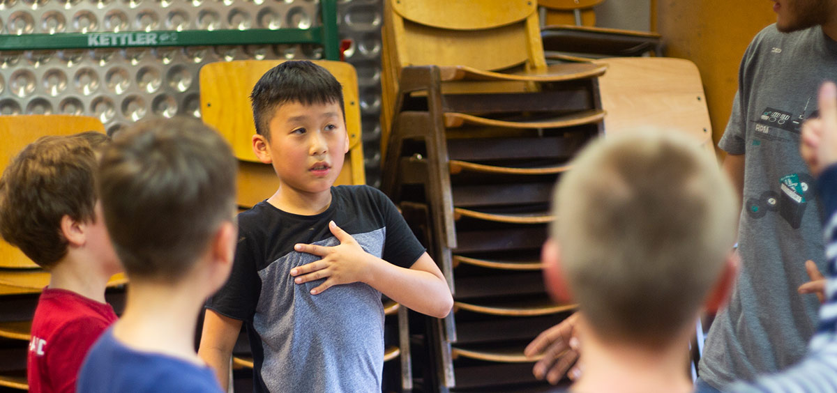 Kleine Jungschar Jungs